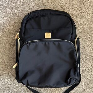 Ergobaby backpack diaper bag, black, like new